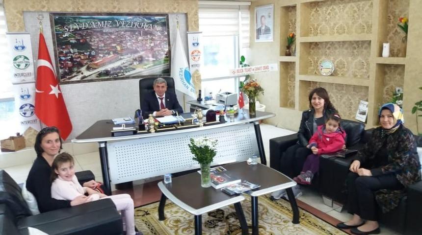 &Ouml;zel gereksinimli &ccedil;ocuklardan Başkan Ocak&rsquo;a ziyaret