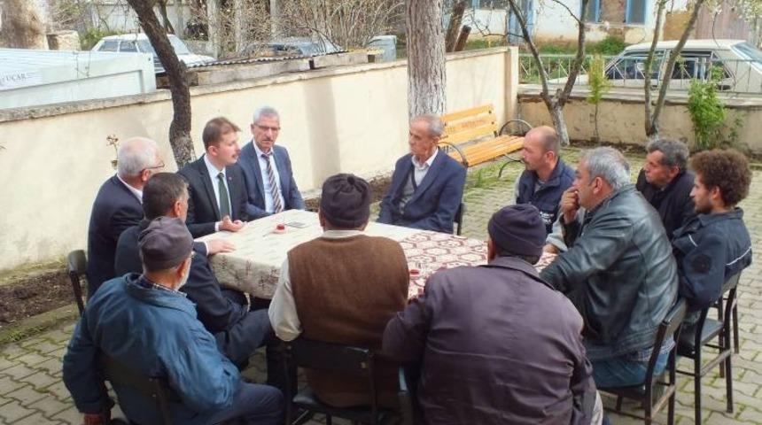 Pazaryeri Kaymakamı Kurt, G&uuml;m&uuml;şdere k&ouml;y&uuml;n&uuml; ziyaret etti
