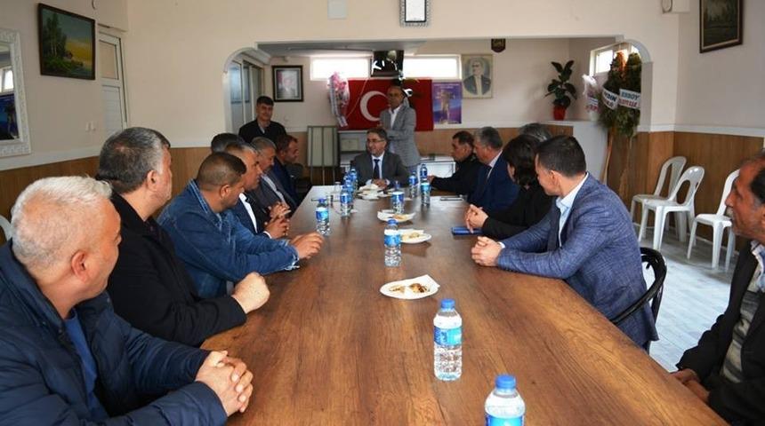 Kaymakamdan Roman derneğine ziyaret