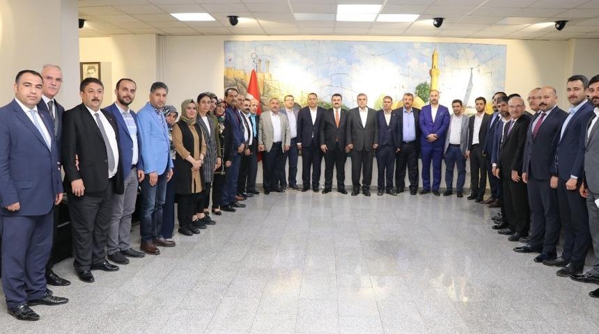 AK teşkilattan Beyazg&uuml;l&rsquo;e ziyaret