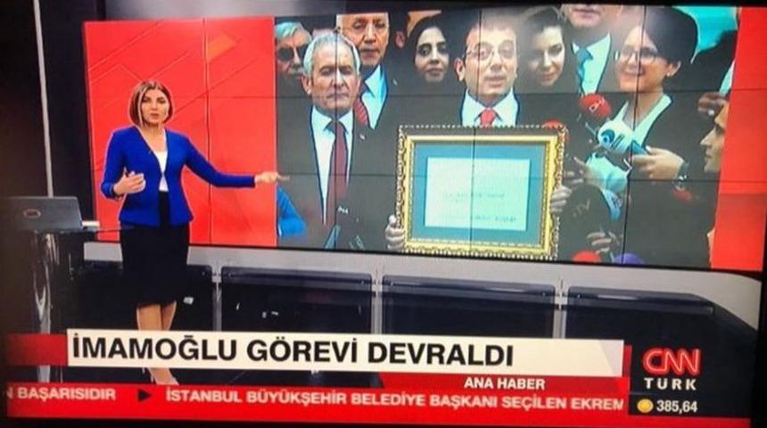 CNN T&uuml;rk'teki &lsquo;Ekrem İmamoğlu&rsquo; hatası i&ccedil;in karar verildi! Buket G&uuml;ler'in yeri değişti