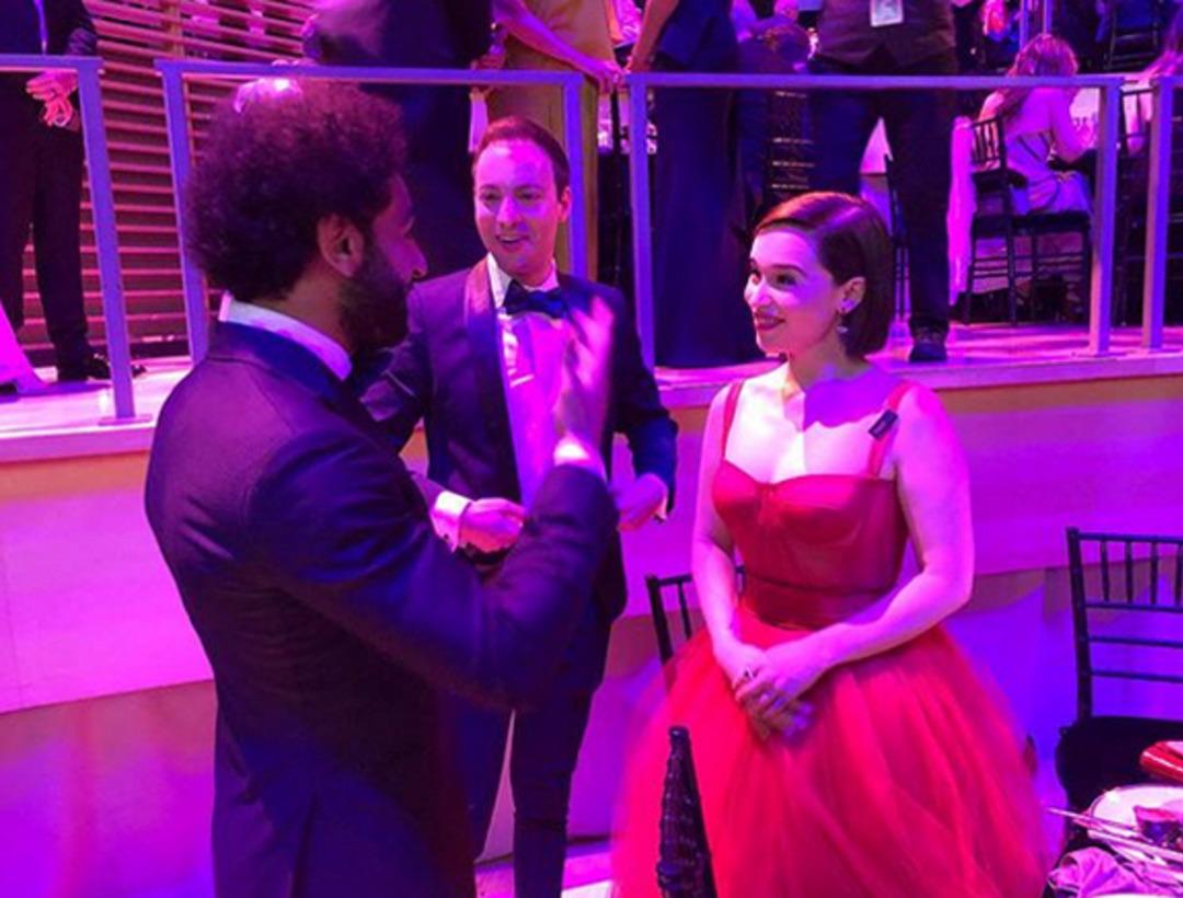 Mohamed Salah ve Emilia Clarke galaya damga vurdu