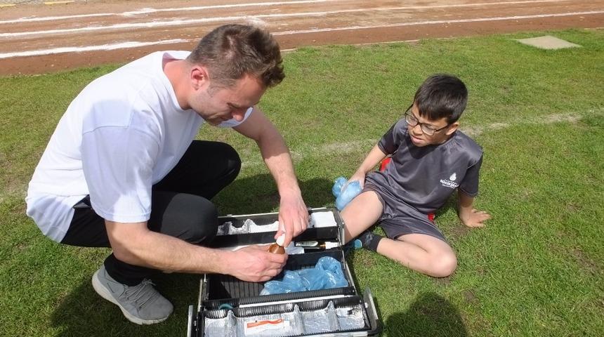 Burhaniyeli öğrenciler Balıkesir’e gidebilmek için yarıştı