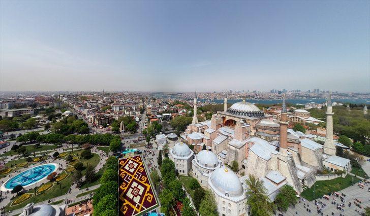 Dünyanın en büyük lale halısı 5. kez hazırlandı G1