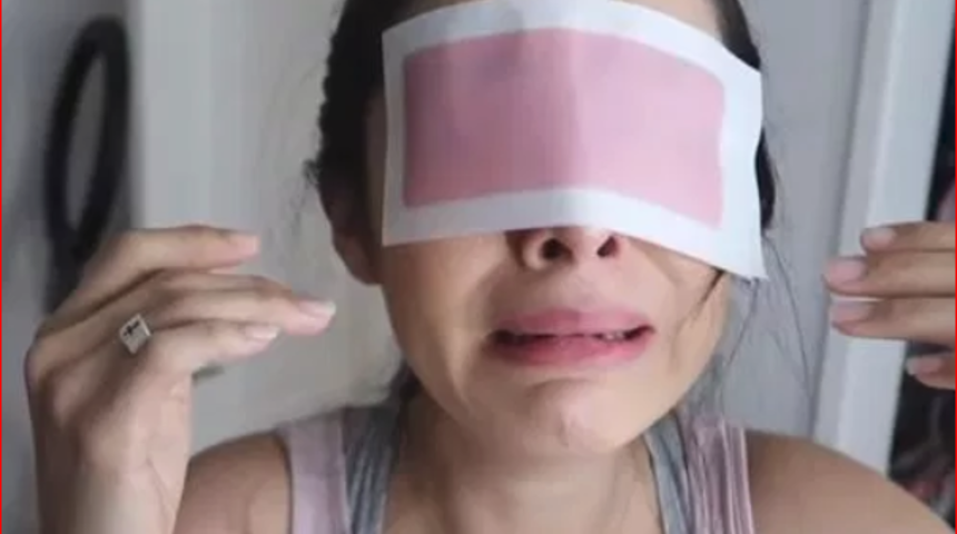 Ağda şakası hı&ccedil;kırıklara boğdu! Uyurken kaşlarınıza ağda yapıştırılsa ne hissedersiniz?