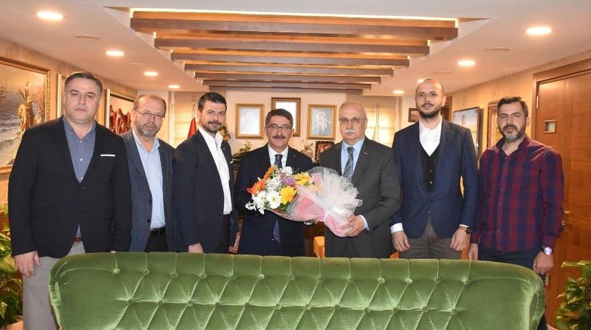 Başkan &Ccedil;elik tebrikleri kabul etti