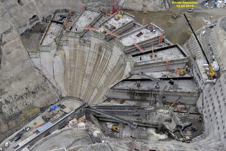 Türkiye'nin en yüksek barajı ve HES projesinin yüzde 65'i tamamlandı G1