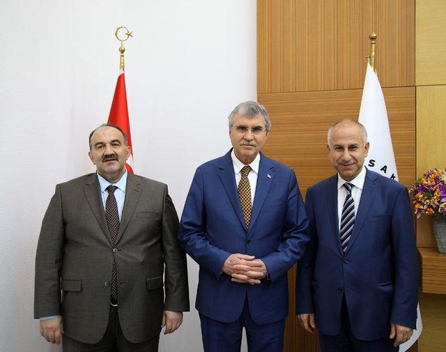 İŞKUR Genel Müdür Uzunkaya’dan, Başkan Yüce’ye ziyaret