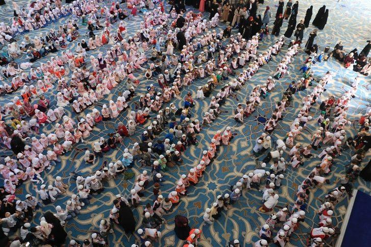 Ümraniyeli çocuklar Büyük Çamlıca Camii’nde buluştu G5