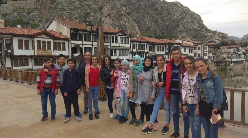 &Ouml;ğrenciler şehzadeler şehri Amasya&rsquo;da