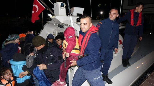 Çanakkale’de 74 mülteci yakalandı