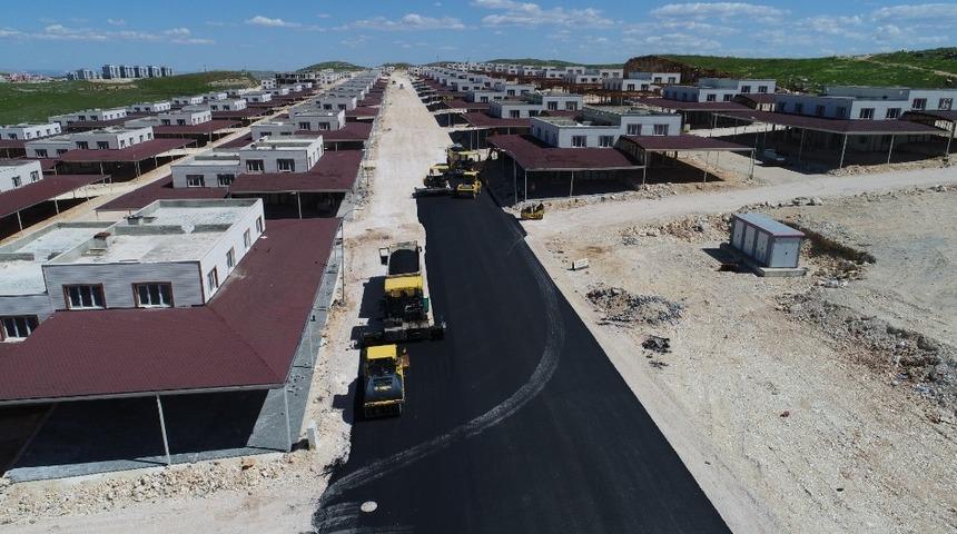 Oto Galericiler Sitesinde asfalt &ccedil;alışmaları başlatıldı