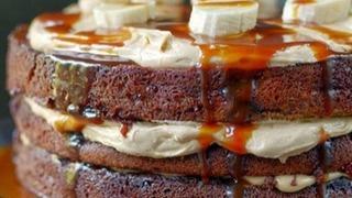 Muzlu ve karamelli pasta tarifi