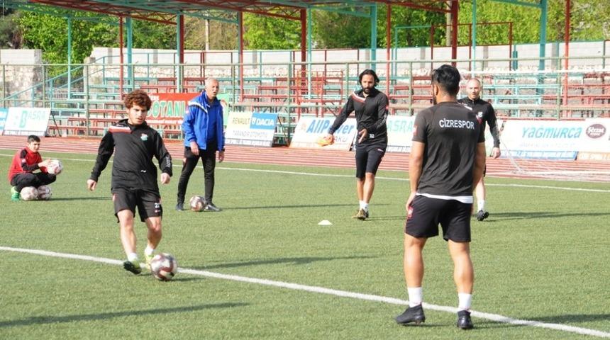 Cizrespor&rsquo;da Anagold 24 Erzincanspor ma&ccedil;ı hazırlıkları s&uuml;r&uuml;yor