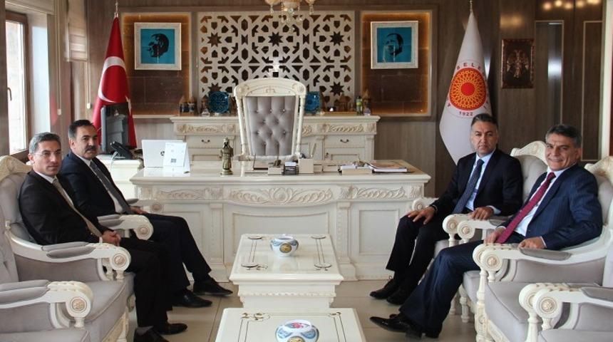 Vali &Ccedil;ağatay&rsquo;dan Başkan &Ccedil;oban&rsquo;a &lsquo;Hayırlı Olsun&rsquo; Ziyareti