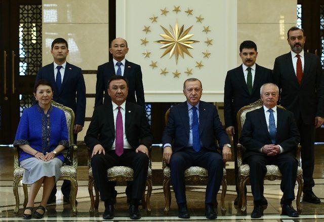 Cumhurbaşkanı Erdoğan, Kırgızistan Büyükelçisini kabul etti