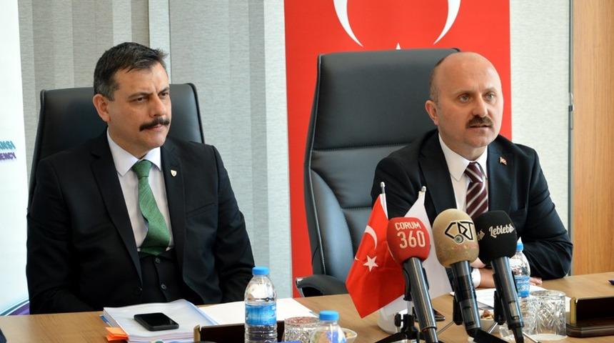 OKA y&ouml;netimi &Ccedil;orum&rsquo;da toplandı