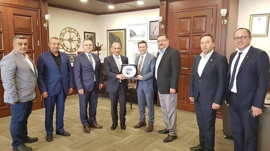 &Ouml;TO&rsquo;dan Tun&ccedil; Soyer&rsquo;e hayırlı olsun ziyareti