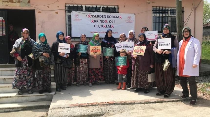 Kaynarca&rsquo;da kadınlara kanser hastalığı hakkında bilgi verildi