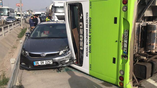 Kocaeli'de zincirleme trafik kazası