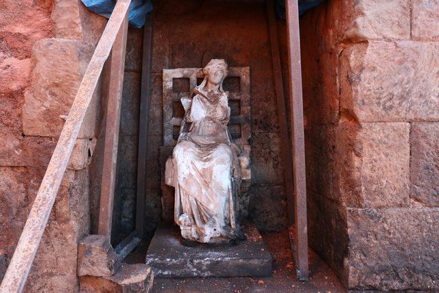 'Ana Tanrıça Kibele' heykelinin bulunduğu kalede, kazılar yeniden başlayacak