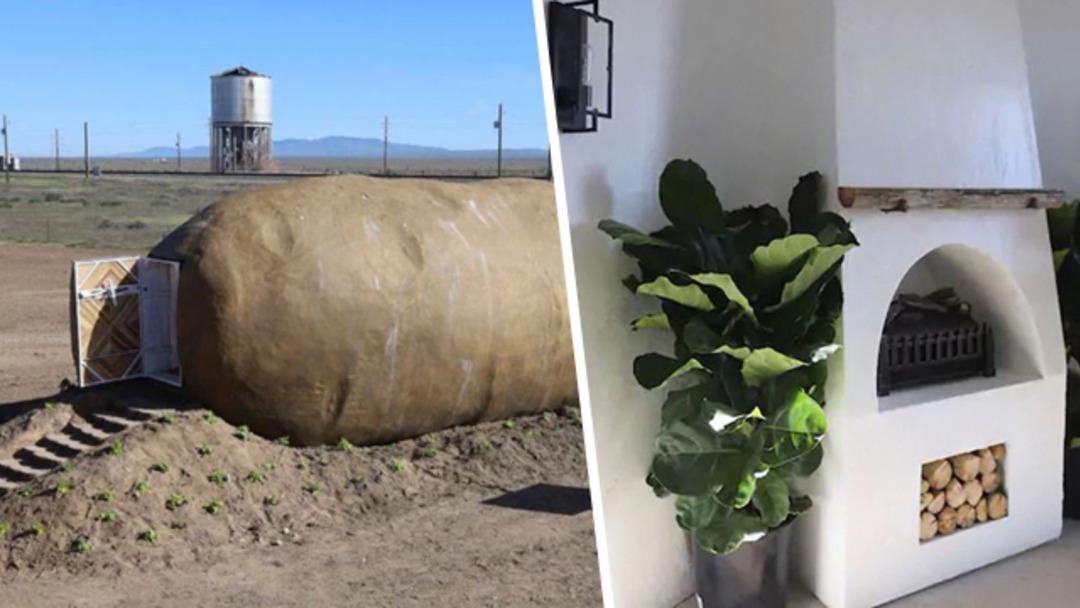 Geceliği 200 dolar!Dışarıdan bakıldığında patates şeklinde ama i&ccedil;i... 