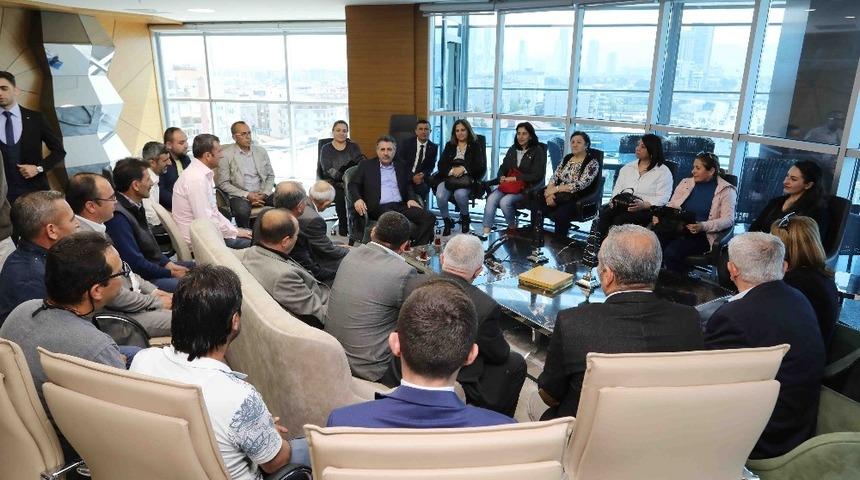 Başkan Sandal, iki haftada 10 bin kişiyi ağırladı