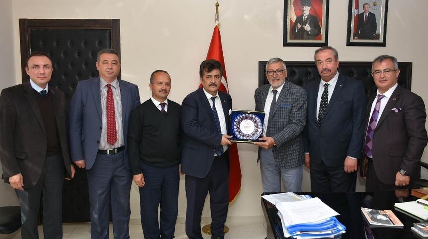 Oda başkanlarından Başkan Bozkurt&rsquo;a ziyaret