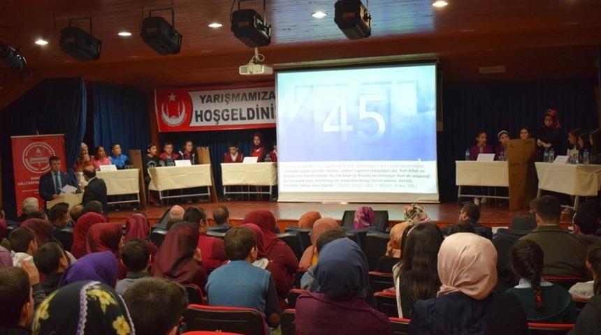 Sungurlu’da bilgi yarışması düzenlendi