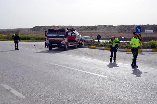 Konya’da 2 otomobil çarpıştı: 6 yaralı