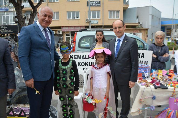 Öğrenciler atıklardan sanat eserleri yaptı G2