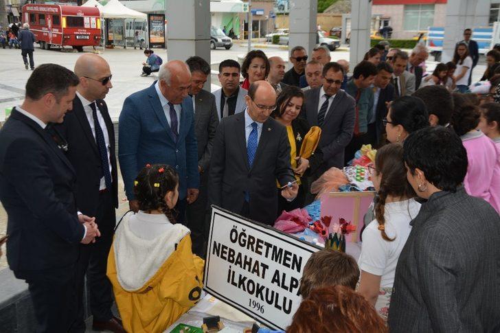 Öğrenciler atıklardan sanat eserleri yaptı G5