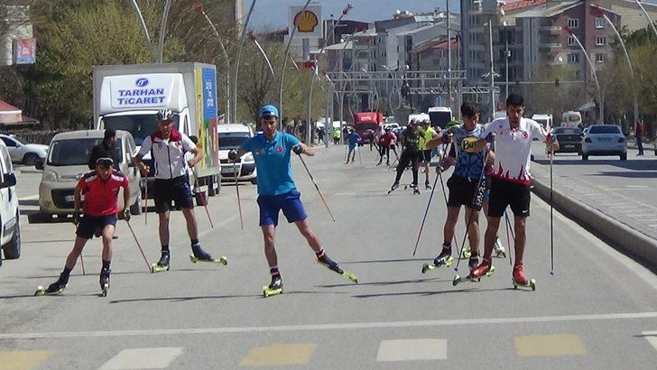 Tekerlekli kayak koşusu için hayat durdu G2