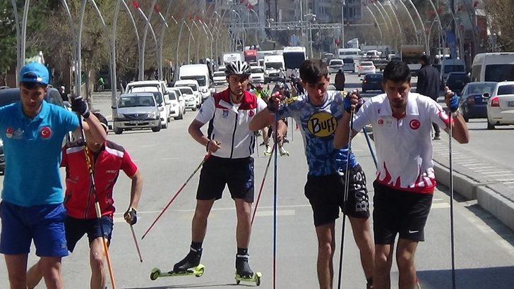 Tekerlekli kayak koşusu için hayat durdu G3