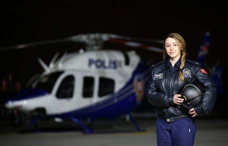 Emniyetin ilk kadın helikopter pilotu Elif Gökçe Erol tarihe geçti G2