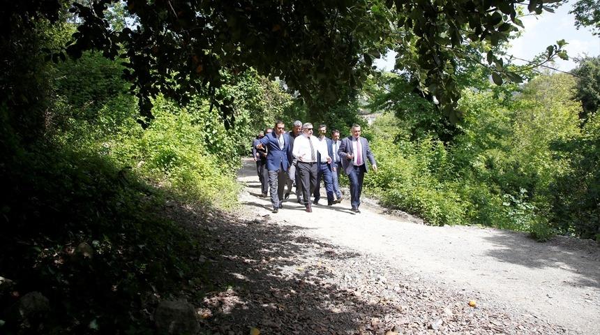 Hazreti Musa Yolu yürüyüş parkuru oluyor 