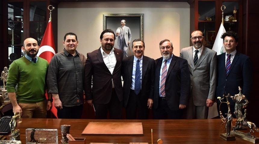 Meslek Odalarından Ataç’a tebrik ziyaretleri