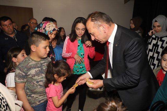 Başkan Akın’dan küçük yeteneklere büyük alkış 3