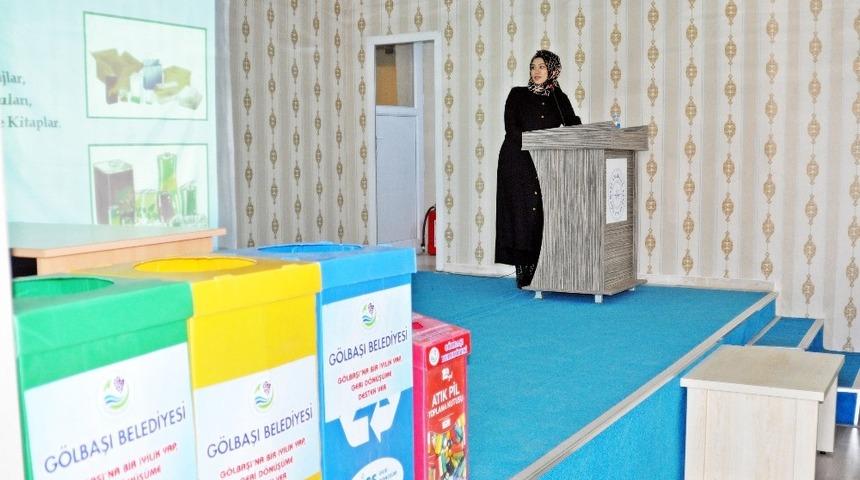 Ambalaj atıkları bilgilendirme eğitimi verildi