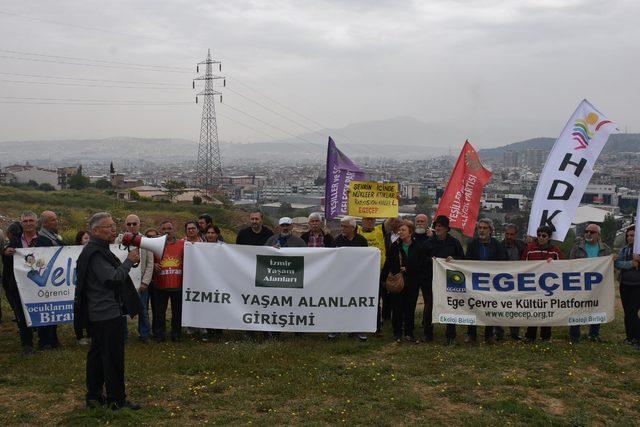 Çernobil felaketinin yıl dönümünde İzmirli çevrecilerden kirlilik protestosu