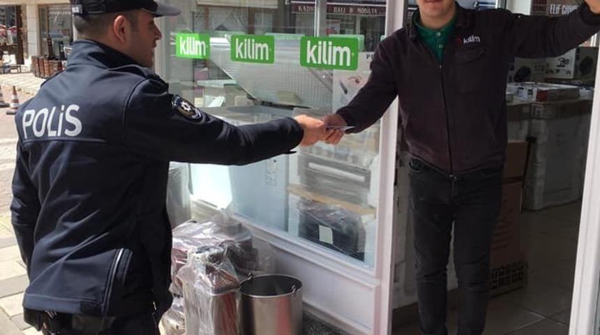 Daday polisi dolandırıcılığa karşı broş&uuml;r dağıttı