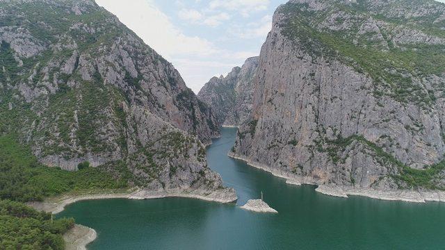 İtalyan turistler kanyona hayran kaldı