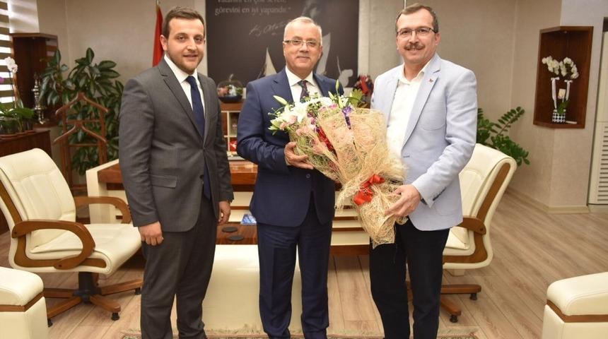 Aydemir&rsquo;den Kayda&rsquo;ya hayırlı olsun ziyareti