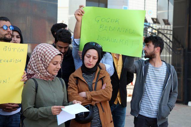 Bingöl'de, Küçükçekmece'deki cinsel saldırı protesto edildi