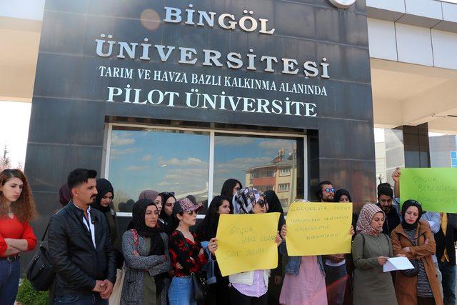 Bingöl'de, Küçükçekmece'deki cinsel saldırı protesto edildi