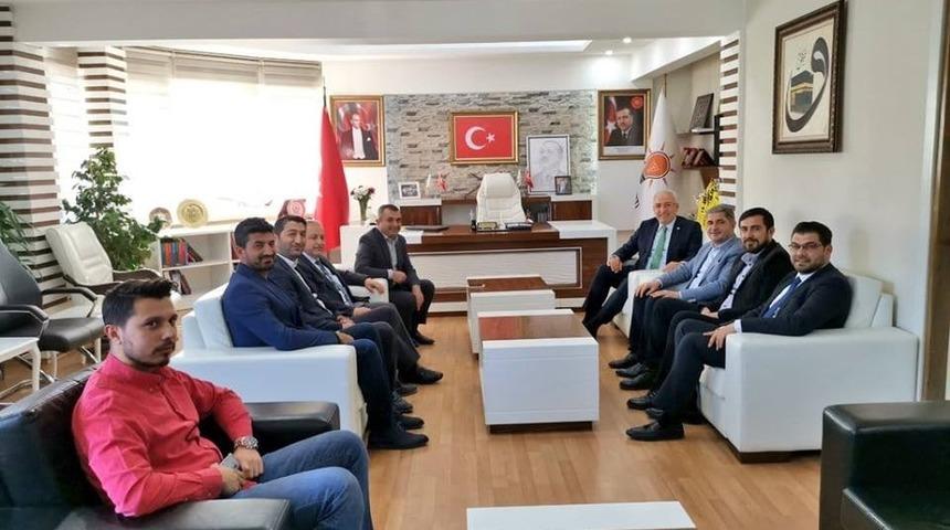 Milletvekili Kahtalı&rsquo;dan teşkilata teşekk&uuml;r ziyareti