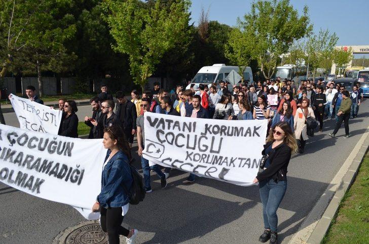 Üniversiteliler taciz ve istismara karşı sokağa indi G5