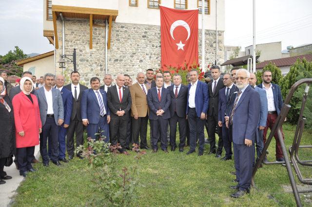 Yargıtay Başkanı Cirit'e fahri hemşehrilik beratı verildi