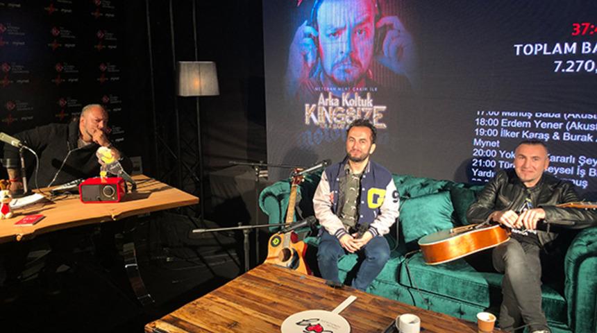 Direc-t grubu Arka Koltuk King Size programına konuk oldu