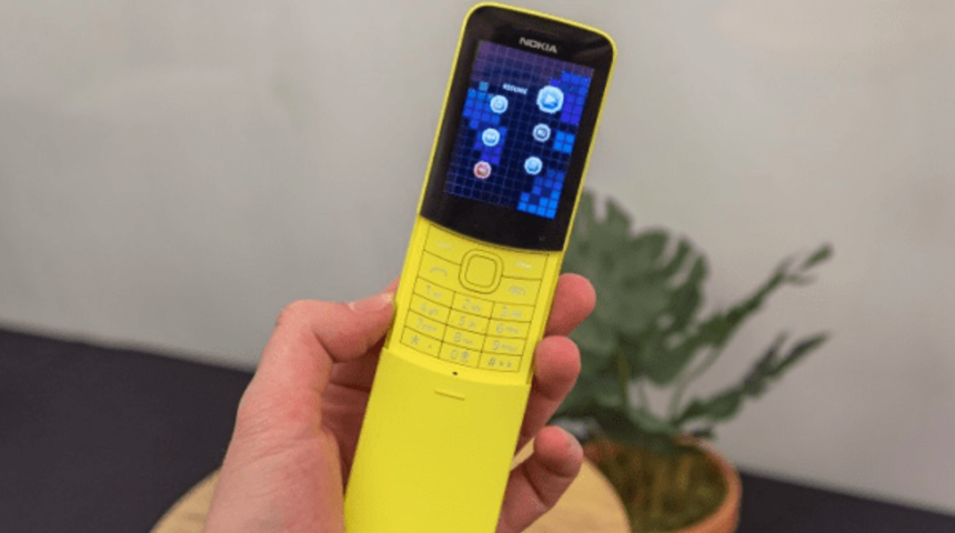 Nokia 8110 4G WhatsApp desteğine kavuştu
